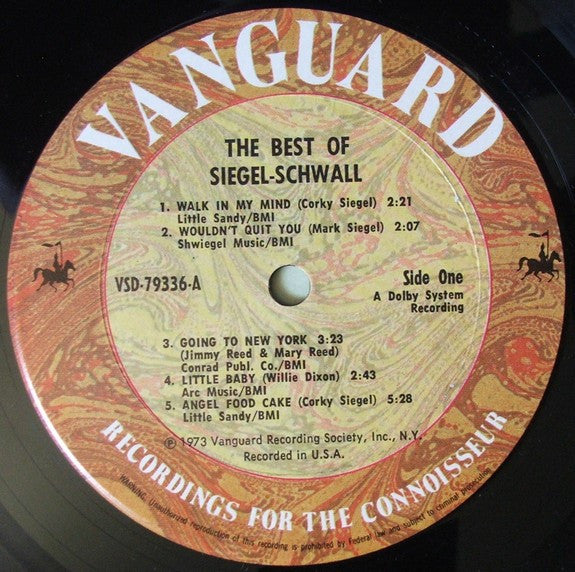 The Siegel-Schwall Band : The Best Of Siegel-Schwall (LP, Comp)