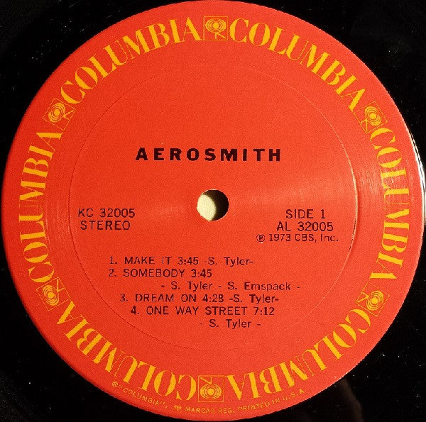 Aerosmith : Aerosmith (LP, Album, RP)