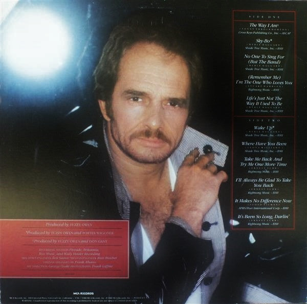 Merle Haggard : The Way I Am (LP, Album)