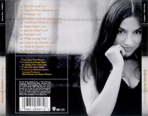 Gabriela Anders : Wanting (CD, Album)