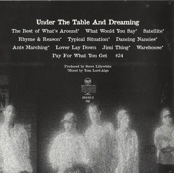 Dave Matthews Band : Under The Table And Dreaming (CD, Album, RE, Son)