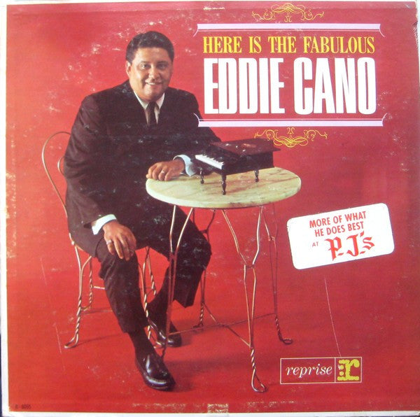 Eddie Cano : Here Is The Fabulous Eddie Cano (LP, Album, Mono)