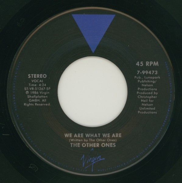 The Other Ones : We Are What We Are (7", Single)