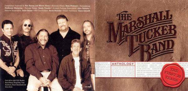 The Marshall Tucker Band : Anthology: The First 30 Years (2xCD, Comp, Enh, RE)