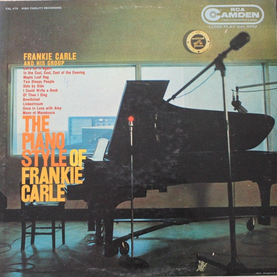 Frankie Carle And His Orchestra : The Piano Style Of Frankie Carle (LP, Mono)