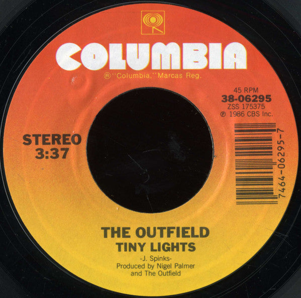 The Outfield : Everytime You Cry (7")