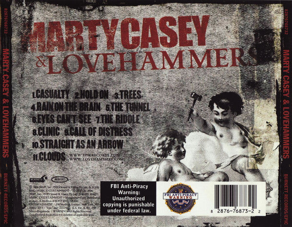 Marty Casey & Lovehammers : Marty Casey & Lovehammers (CD, Album)
