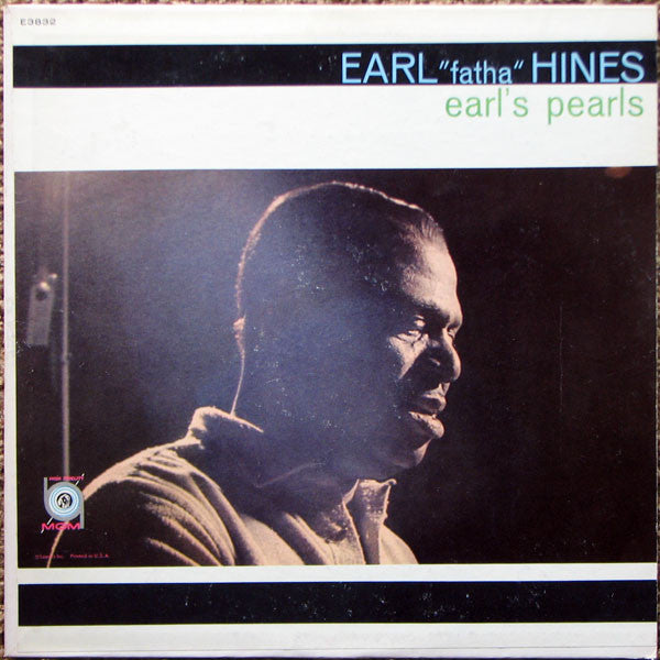 Earl Hines : Earl's Pearls (LP, Album, Mono)