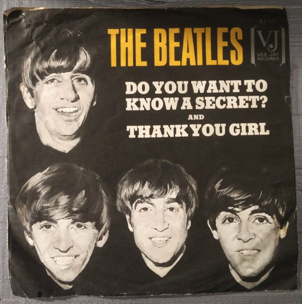 The Beatles : Do You Want To Know A Secret (7", Single)