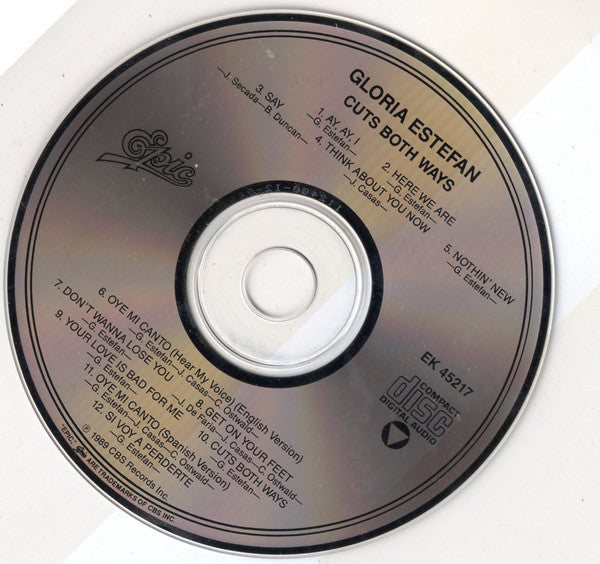 Gloria Estefan : Cuts Both Ways (CD, Album, RE)