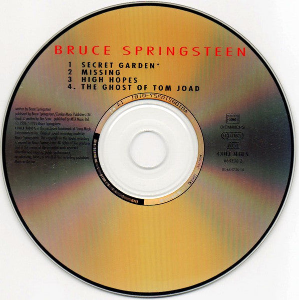 Bruce Springsteen : Secret Garden (CD, Maxi)