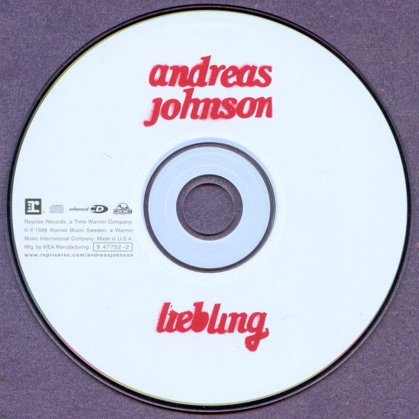 Andreas Johnson : Liebling (CD, Album, Enh)