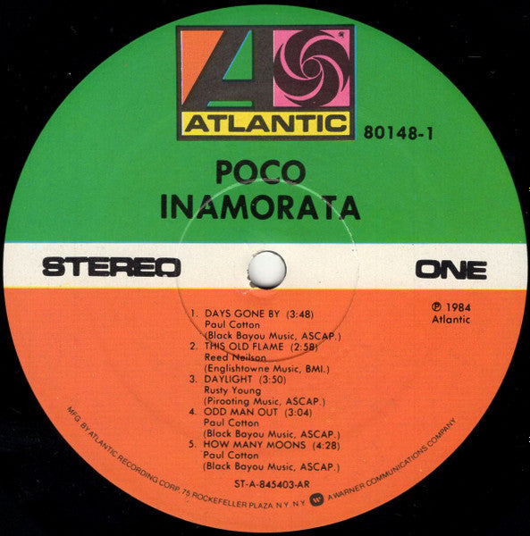 Poco (3) : Inamorata (LP, Album)