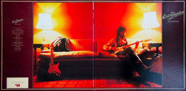 Eric Clapton : Backless (LP, Album, Gat)