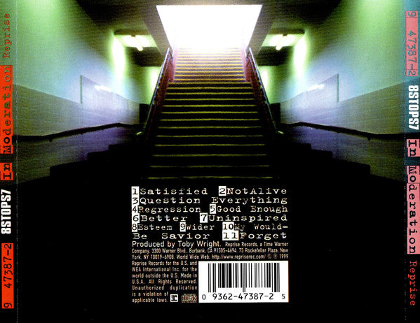 8STOPS7 : In Moderation (CD, Album)