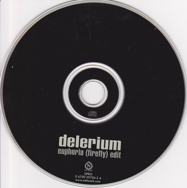 Delerium : Euphoria (Firefly) (Edit) (CD, Single, Promo)