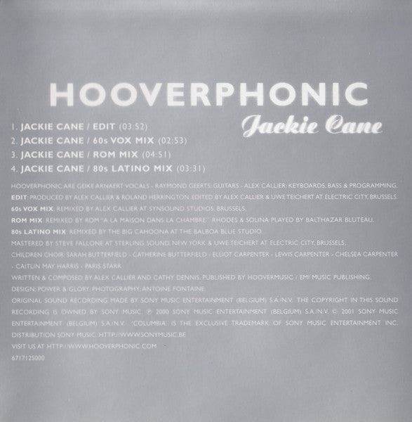 Hooverphonic : Jackie Cane (The Remixes) (CD, Maxi)