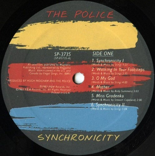 The Police : Synchronicity (LP, Album, BRY)