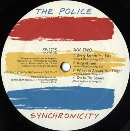 The Police : Synchronicity (LP, Album, BRY)