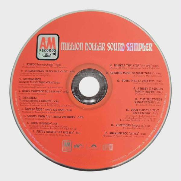 Various : Million Dollar Sound Sampler (CD, Comp, Promo)