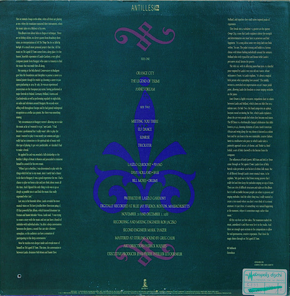 László Gárdonyi : The Legend Of Tsumi (LP, Album, SP )