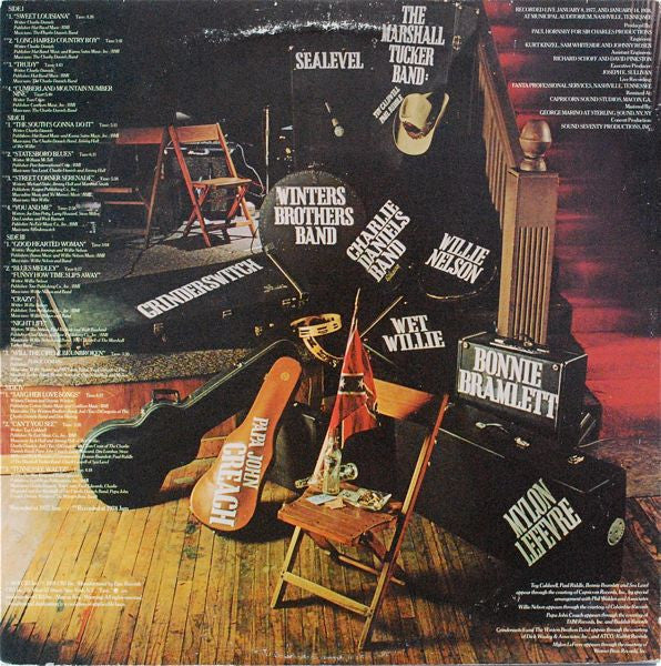 The Charlie Daniels Band : Volunteer Jam III And IV (2xLP, Album, Pit)