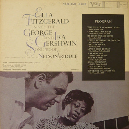 Ella Fitzgerald : Ella Fitzgerald Sings The George And Ira Gershwin Song Book (Vol. 4) (LP, Album, Mono, Gat)