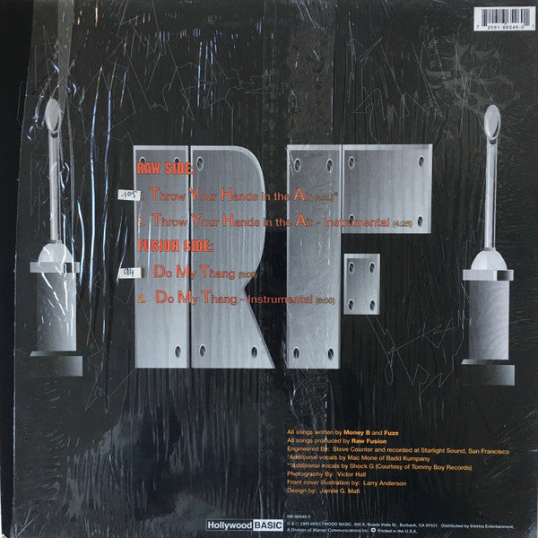 Raw Fusion : Throw Your Hands In The Air / Do My Thang (12")