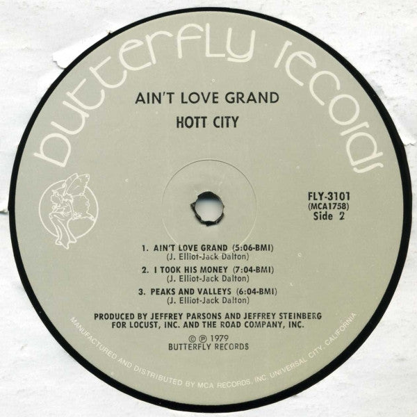 Hott City : Ain't Love Grand (LP, Album)