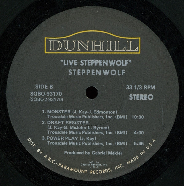Steppenwolf : Live (2xLP, Club)