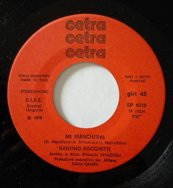 Santino Rocchetti : Dolcemente Bambina (7")