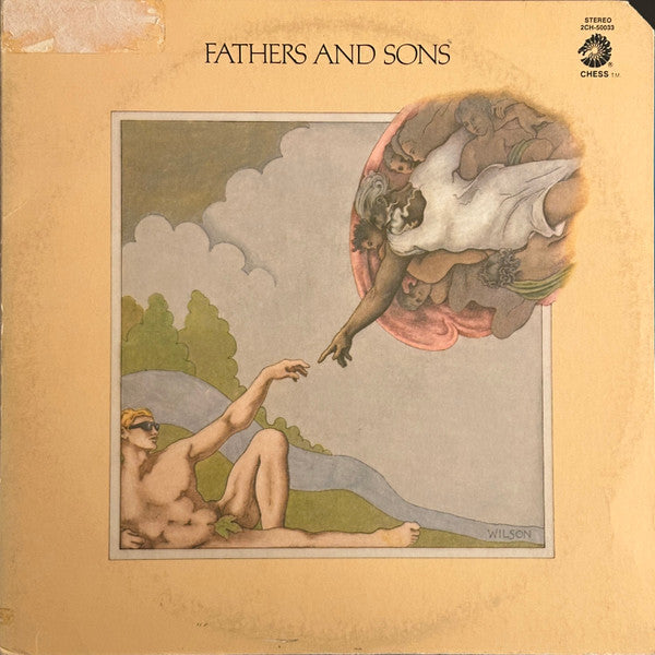 Muddy Waters, Otis Spann, Michael Bloomfield*, Paul Butterfield, Donald "Duck" Dunn, Sam Lay, Buddy Miles : Fathers And Sons (2xLP, Album, Promo, RP, Gat)