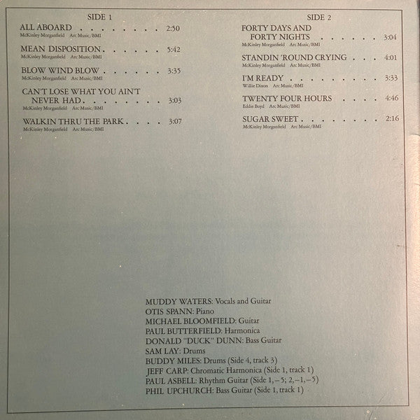 Muddy Waters, Otis Spann, Michael Bloomfield*, Paul Butterfield, Donald "Duck" Dunn, Sam Lay, Buddy Miles : Fathers And Sons (2xLP, Album, Promo, RP, Gat)
