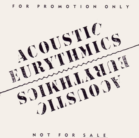 Eurythmics : Acoustic Eurythmics (CD, Promo, Smplr)