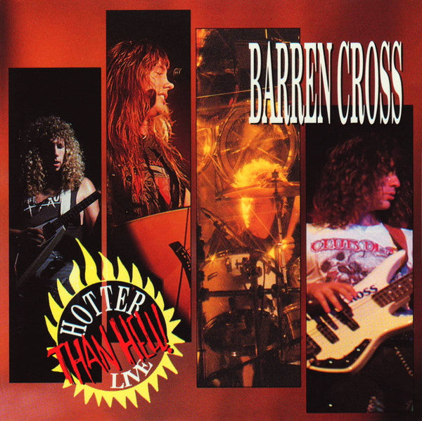 Barren Cross : Hotter Than Hell Live (CD, Album)