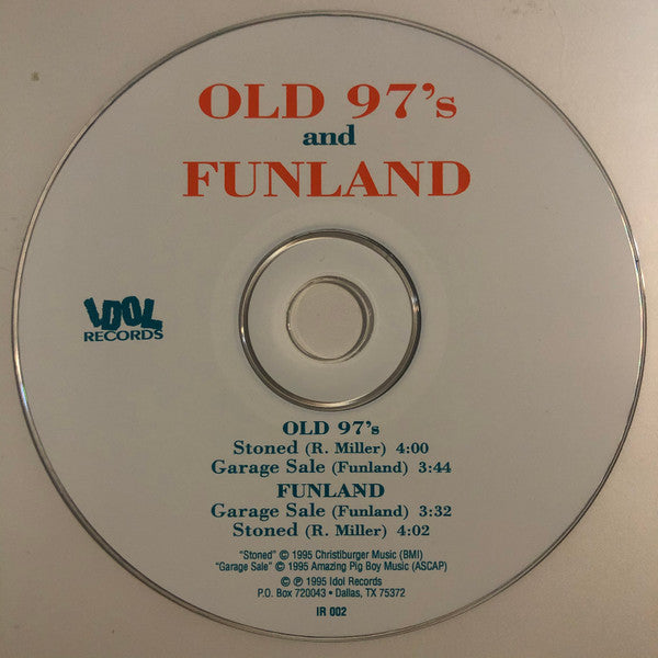 Old 97's And Funland : Stoned / Garage Sale (CD, EP)