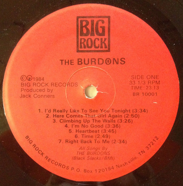 The Burdons : The Burdons (LP)