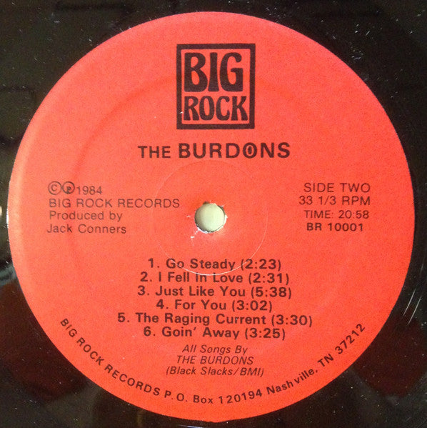 The Burdons : The Burdons (LP)