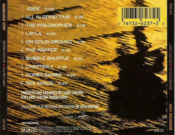 Larry Carlton : On Solid Ground (CD, Album)