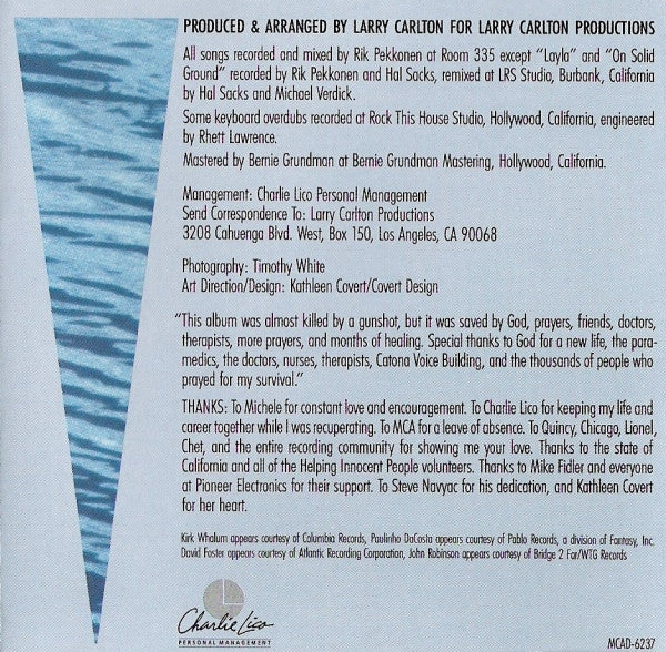 Larry Carlton : On Solid Ground (CD, Album)
