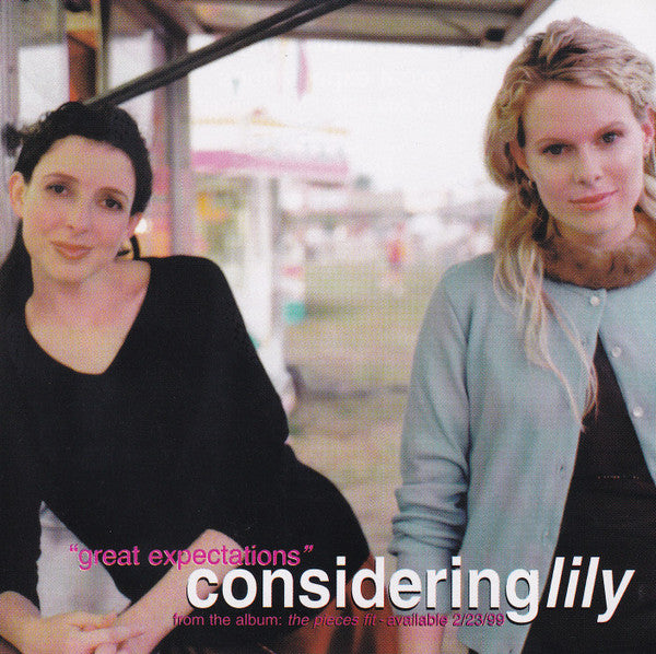 Considering Lily : Great Expectations (CD, Single, Promo)