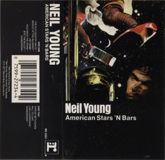 Neil Young : American Stars 'N Bars (Cass, Album, RE, SR)
