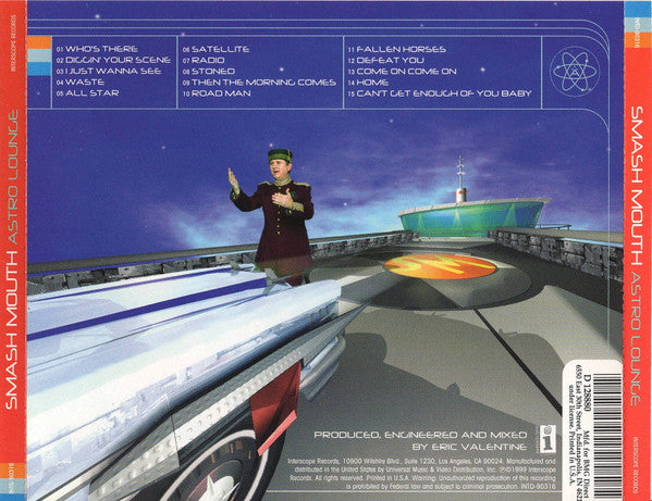 Smash Mouth : Astro Lounge (CD, Album, Club)