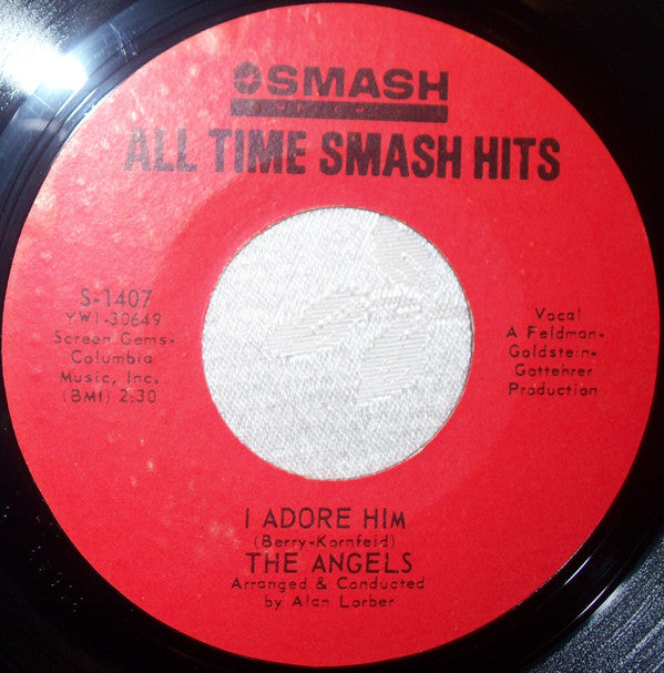 The Angels (3) : I Adore Him / My Boyfriend's Back (7", RE)