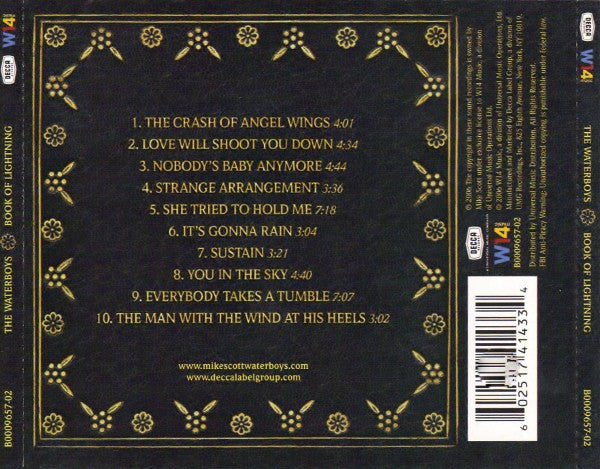The Waterboys : Book Of Lightning (CD, Album)