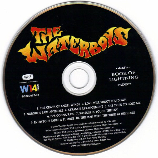 The Waterboys : Book Of Lightning (CD, Album)