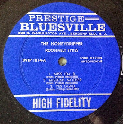 Roosevelt Sykes : The Honeydripper (LP, Album)