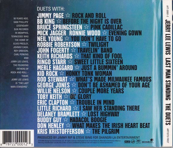 Jerry Lee Lewis : Last Man Standing (The Duets) (CD, Album)