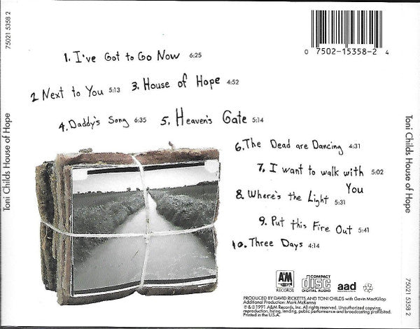 Toni Childs : House Of Hope. (CD, Album)