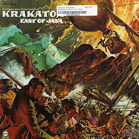 Frank De Vol : Krakatoa, East Of Java  (Music From The Original Sound Track) (LP, Album)